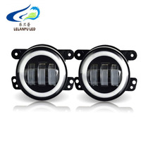 Projecteur LELANPU, lumières pour tout-terrain, accessoires de phares antibrouillard Biled, 30W, 4 pouces, lampe de conduite LED pour voiture, phares antibrouillard pour Nissan Mazda Hummer