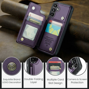 Nouveau matériau RFID cuir étui de téléphone portable pour <span class=keywords><strong>Samsung</strong></span> A05 A15 A25 A35 A55 A53 accessoire de téléphone portable pour <span class=keywords><strong>Samsung</strong></span> <span class=keywords><strong>Galaxy</strong></span> A25 étui - Product Image 3