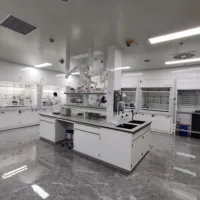 Çelik ahşap laboratuvar masası merkez tezgah laboratuvar masası fiziksel ve kimyasal kurulu laboratuvar masası