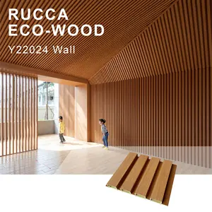 RUCCA עץ wpc קיר גן 220*24mm פנל