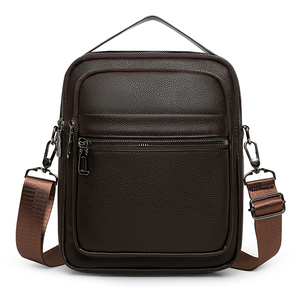Bolso Bandolera de Piel Sintética Impermeable para Hombre, de Alta Calidad OEM, Moderno y Elegante - Product Image 1