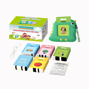 Jouets éducatifs pour tout-petits, apprentissage de l'espagnol pour enfants, cartes flash parlantes Montessori - Jouets de thérapie orthophonique de poche - Product Image 6