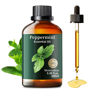 น้ำมันหอมระเหยลาเวนเดอร์ ทีทรี กุหลาบ เลมอน เปปเปอร์มินต์ 100% บริสุทธิ์จากธรรมชาติ ชุดน้ำมันหอมระเหยสำหรับกระจายกลิ่นอโรมาเธอราพี บรรจุ 12 ชิ้น/กล่อง - Product Image 4