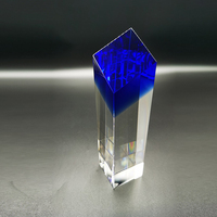 Récompense séries — Cube en verre, possibilité d'impression couleur cristal, personnalisé, impression Uv, nouveau Design, vente en gros