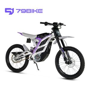 Moto électrique 79 Bike 72V 35Ah 5Kw 10KW 12000W Ebike 410N.M 85Km/H avec contrôle par application, mode Eco Sport, Dirt Bike pour adulte - Product Image 1