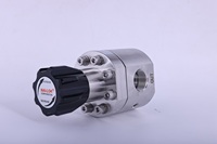 Régulateur de pression de gaz haute pression et haut débit SS316, 3000 PSI, en acier inoxydable, pour systèmes de gaz industriels, 1 pouce