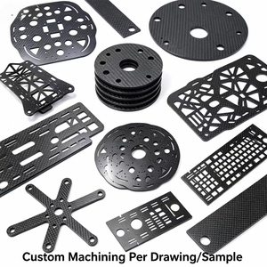 Factory OEM Precision CNC Machining Cutting Milling Service : 3K Carbon Fiber <b>Drone</b> Frames and CNC-Cut Carbon Fiber <b>Drone</b> Parts - Product Image 1