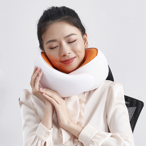 Almohada de Viaje en Forma de U, Lavable, Antiestática, Portátil, de Espuma Viscoelástica, Cómoda, Transpirable, Suave, de Rápido Rebote, Compañera de Viaje - Product Image 3