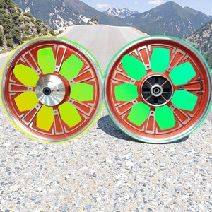 Roues de moto Supermoto et autres systèmes de carrosserie pour motos CG150 CG125, roues en alliage 1.4 x 18 pouces et 1.6 x 17 pouces - Product Image 3