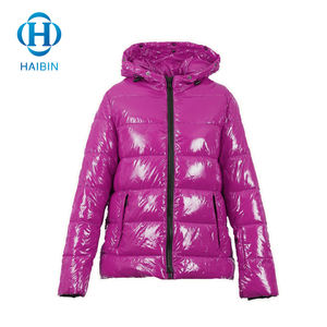 Tissu taffetas en nylon 100% avec revêtement PU brillant imperméable et résistant à l'eau pour les vestes pour garçons - Product Image 5