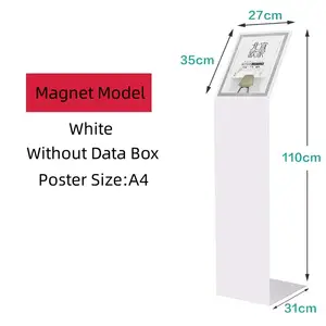 card model price stand car 4s shop acrylic billboard water card Auto parameter holder iron trade show display shelving