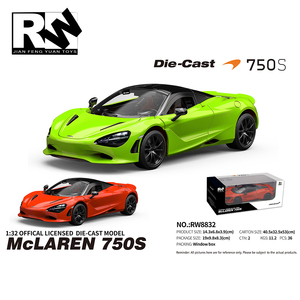 RW Modellino <span class=keywords><strong>Auto</strong></span> <span class=keywords><strong>da</strong></span> <span class=keywords><strong>Corsa</strong></span> Autorizzato McLaren 750S Scala <span class=keywords><strong>1</strong></span>:32, Giocattolo in Lega <span class=keywords><strong>Formula</strong></span> Uno per Bambini - Product Image 5