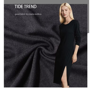 Mềm Mại Và Thoải Mái Rayon Viscose Jersey Dệt Kim Vải Spandex Thể Thao Đồng Bằng Thoáng Khí Căng Vải - Product Image 1