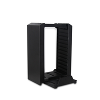 SYYTECH support Vertical de stockage de disque CD de jeu multifonctionnel pour accessoires de jeu PS4 Pro Slim