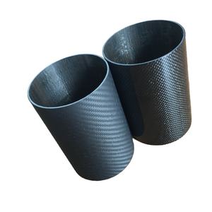 Tube d'échappement double en fibre de carbone de 80mm 90mm 100mm pour moto - Product Image 4