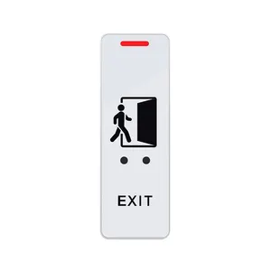 Factory Price Access Control Exit Button Switch No Touch Infrared Exit Button Door Release Button