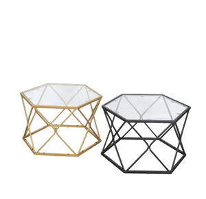 Mesa <span class=keywords><strong>de</strong></span> <span class=keywords><strong>Centro</strong></span> Moderna Convertible <span class=keywords><strong>de</strong></span> Vidrio con Diseño Especial y Estructura Metálica - Juego Inteligente Personalizado al por Mayor para <span class=keywords><strong>Comedor</strong></span> y Muebles para el Hogar - Product Image 1