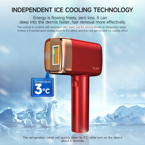 Macchina per Epilazione Laser <span class=keywords><strong>IPL</strong></span> Mlay T14 per Uso Domestico, 500.000 Impulsi, Testina Sostituibile per il Viso - Product Image 2