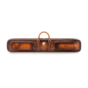 Étui de queue de billard portable en cuir véritable, forme ronde, 1/2 rigide, 3B4S, <span class=keywords><strong>prix</strong></span> usine bas - Product Image 6