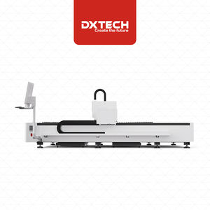 Machine de découpe laser à fibre CNC 4 axes refroidie par eau pour tôle d'acier inoxydable et acier au carbone, modèle Cypcut PLT/BMP, en promotion - Product Image 1