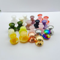 Foncé Xiuyan Jade Vert Champignon Vert Xiuyan Jade grattage Conseil Gua Sha Guasha Grattage Du Visage Outils De Massage