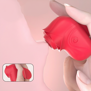 S-HANDE 섹스 토이 실리콘 모델 마사지 제품 성인용품 질 꿀벌 장미 강력한 흡입 핑거 바이브레이터 성인 장난감 - Product Image 1