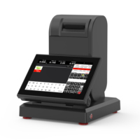 Caisse enregistreuse tactile à double écran avec imprimante thermique POS, système d'exploitation Windows/Android, Wi-Fi 6, garantie 1 an, Luckystar