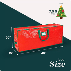 DAMAI Christmas Wrapping <b>Paper</b> <b>Storage</b> Bag Gift Organizer <b>Storage</b> <b>Box</b> Container 600d Oxford Fabric Wrapping <b>Paper</b> Holder - Product Image 4