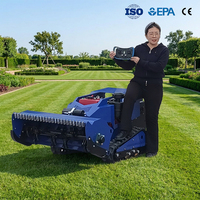 Cortadora de Césped a Gasolina Ultra Sensible con Sensor de Terreno para Jardines Interiores Australianos con Precisión Submilimétrica