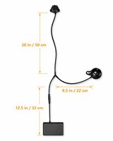 Kit de Bocina a Batería Trontech, Bocina Universal para Motocicleta con Interruptor en el Manillar para Motocross, Bicicleta Eléctrica, ATV