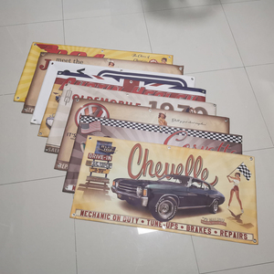 Banderole murale suspendue en <span class=keywords><strong>toile</strong></span> <span class=keywords><strong>de</strong></span> 50x100cm, décoration murale <span class=keywords><strong>pour</strong></span> <span class=keywords><strong>Garage</strong></span> et voiture, drapeau publicitaire <span class=keywords><strong>de</strong></span> course - Product Image 2