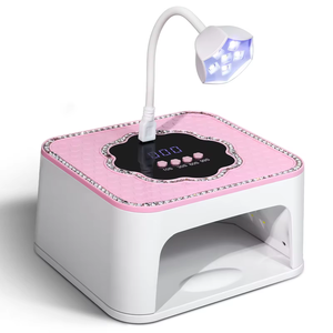 Séchoir à ongles UV LED intelligent 2-en-1 SUN BT-<span class=keywords><strong>23</strong></span> 288W 2026 avec capteur, strass et 45 LED, lampe UV LED ABS avec USB - Product Image 5