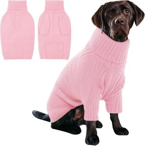 Suéter <span class=keywords><strong>para</strong></span> Perro, Suéter Navideño Térmico de Punto con Cuello Alto, Sudadera Elástica <span class=keywords><strong>para</strong></span> Mascotas, <span class=keywords><strong>Ropa</strong></span> <span class=keywords><strong>para</strong></span> Clima Frío <span class=keywords><strong>para</strong></span> Perros Extra Grandes, <span class=keywords><strong>Ropa</strong></span> <span class=keywords><strong>para</strong></span> <span class=keywords><strong>Pitbull</strong></span> - Product Image 4