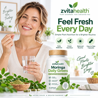 Kapsul Daun Moringa Label Pribadi Suplemen Premium untuk Meningkatkan Imunitas, Meningkatkan Kesehatan Usus & Melengkapi Berbagai Vitamin
