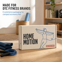 Cajas de Cartón Corrugado Personalizadas para Envíos de Accesorios de Fitness para el Hogar, Comercio Electrónico