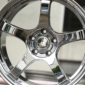 Nouveau M2 M3 en aluminium forgé 17-21 pouces roues de voiture 5x120 5x114.3 largeur 98mm GT roues Deep Dish Chrome brossé jantes transparentes 4 pièces - Product Image 4
