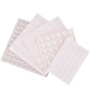Rõ ràng Bumper pad tự dính Silicone cao su tiếng ồn làm giảm rõ ràng dính Bumper <span class=keywords><strong>Pads</strong></span> bảo vệ bề mặt cho tường - Product Image 5