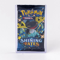 Booster Pack Toploaders Sealed Promo PVC Card Holder Pokemoned YuGiOh Hard Sleeve Top Loaders Pour Booster