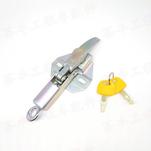 กุญแจล็อคฝาสูบรถขุด Caterpillar สำหรับรุ่น CAT320B C D 2 ดอก สีเทา มาตรฐาน Ansi เกรด 3 - Product Image 1