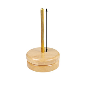 Outil <span class=keywords><strong>de</strong></span> bobinage <span class=keywords><strong>de</strong></span> fil DIY en bois <span class=keywords><strong>de</strong></span> hêtre écologique, accessoire <span class=keywords><strong>de</strong></span> couture fait main pour tricoter des pulls, crochet et <span class=keywords><strong>bobine</strong></span> à fil - Product Image 5