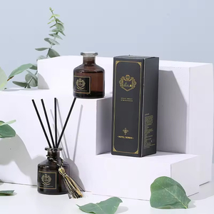 Luxury Home Fragrance for <b>Reed</b> <b>Diffuser</b> Set Hotel-Style Air Freshener with Fireless Essential <b>Oil</b> Glass Material for Home Use - Product Image 2
