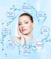 Appareil professionnel 3 en 1 pour soins du visage hydro-facial, analyseur de peau, infusions d'oxygène, rajeunissement cutané, appareil de beauté