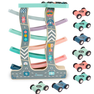 Hoye Crafts-divertido juego de carreras para niños, juguetes populares de carreras, rampa, juguetes de carreras - Product Image 1