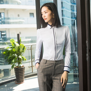 Tailleur-pantalon classique à manches longues pour femmes professionnelles <span class=keywords><strong>Entretien</strong></span> pour vendre des vêtements de travail formels Costumes pour femmes - Product Image 5