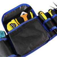 Sac de ceinture pour électricien, résistant à l'usure, imperméable, en PVC Oxford, réglable, de qualité supérieure, pour la maintenance sur site