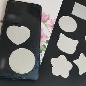 Autocollants miroir en acrylique personnalisés, légers, incassables, mini, mignons, auto-adhésifs, pour coques de téléphone, décoration DIY, vente en gros - Product Image 3