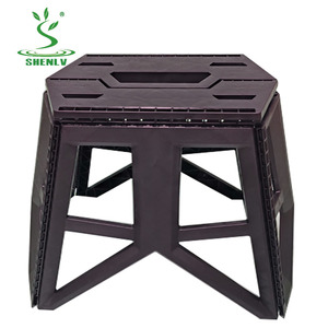 Taburete plegable de plástico de alta calidad, molde de inyección, excelente precio, directo de fábrica en la ciudad de Taizhou - Product Image 1