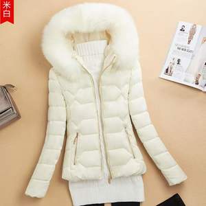 Nuovo <span class=keywords><strong>Cappotto</strong></span> Invernale da Donna Giacca Imbottita con Cappuccio Capispalla Casual Caldi Parka da Ragazza con Collo di <span class=keywords><strong>Pelliccia</strong></span> - Product Image 1