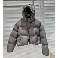 Vestes d'hiver pour femmes très vendues, dernier design, coupe-vent, style doudoune, coupe courte, longues, chaudes, rembourrées, avec fermetures éclair, en coton