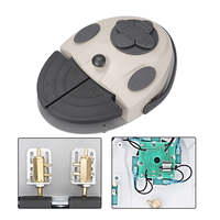 Accessoires de fauteuil dentaire électrique Pédale multifonction avec 4 trous en matière plastique Pédale de fauteuil dentaire
